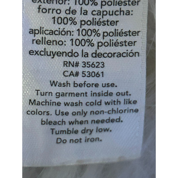 Carter's Just One You Reindeer Fleece Hooded Romper Brown Christmas 3 Months - Picture 7 of 9